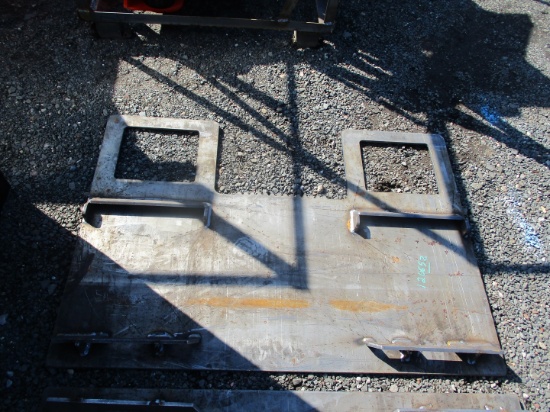 Skid Steer Blank Plate