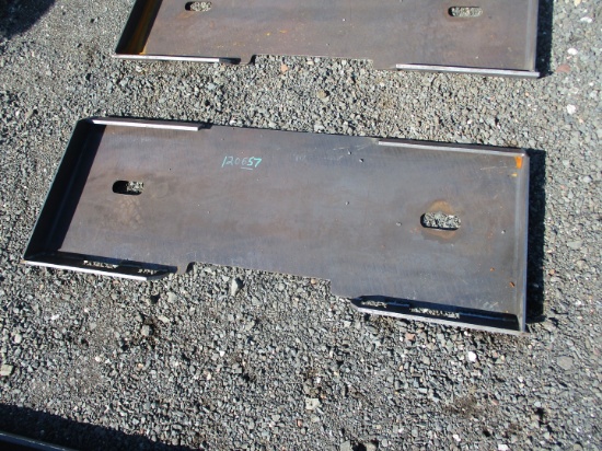 Skid Steer Blank Plate