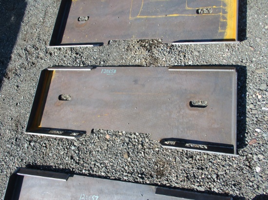 Skid Steer Blank Plate