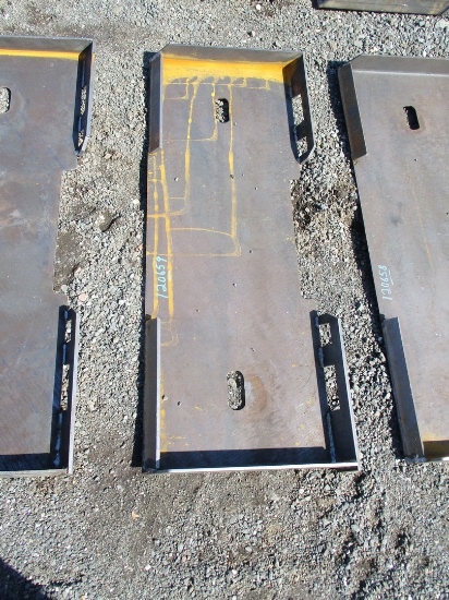 Skid Steer Blank Plate