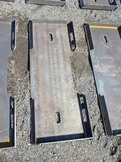Skid Steer Blank Plate