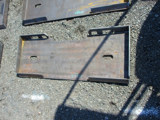 Skid Steer Blank Plate