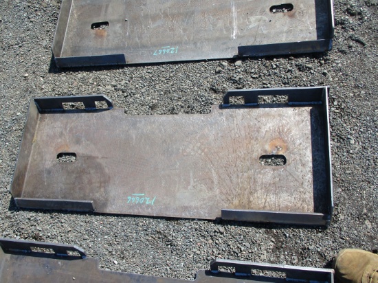 Skid Steer Blank Plate