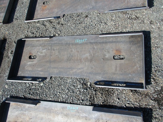 Skid Steer Blank Plate
