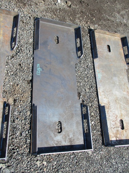 Skid Steer Blank Plate