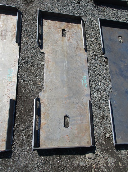 Skid Steer Blank Plate