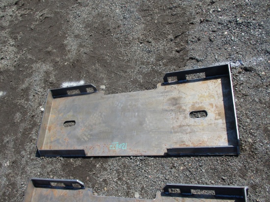 Skid Steer Blank Plate