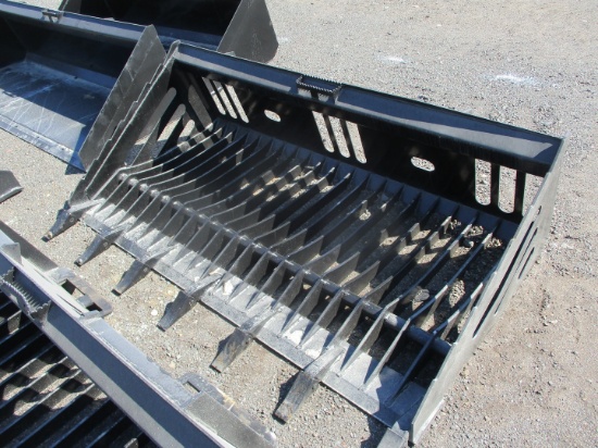72" Skeleton Bucket With Teeth