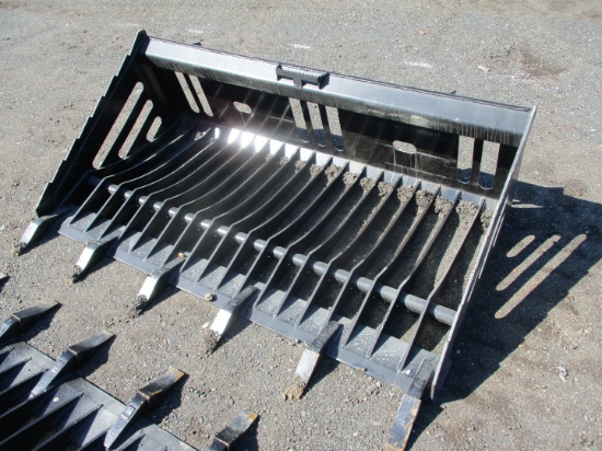 68" Skeleton Bucket With Teeth