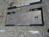 Skid Steer Blank Plate