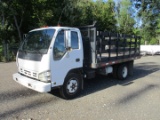 2007 Isuzu NPR S/A Rack Body Truck