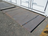 (4) Steel Road Plates