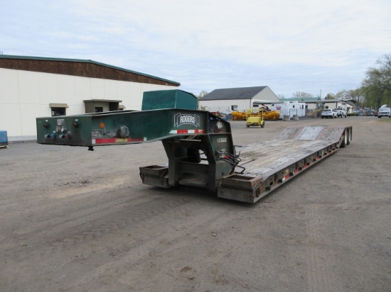 2002 Rogers 35 Ton T/A Lowbed Trailer