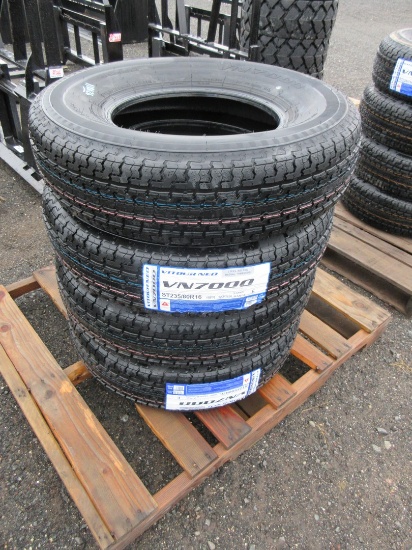 (4) Vitour Neo 235/80R16 Trailer Tires