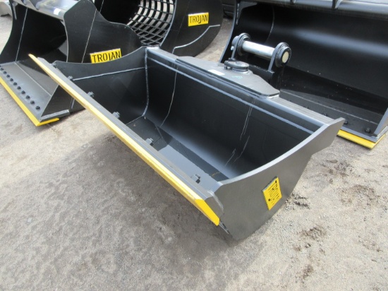 Trojan 60" Hyd Tilting Cleanup Bucket With BOCE