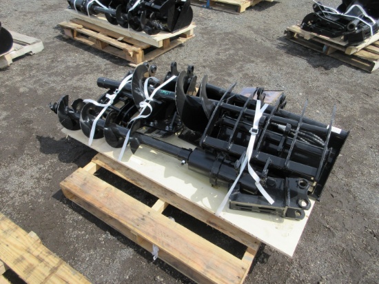 Quantity of Miva Mini Excavator Attachments