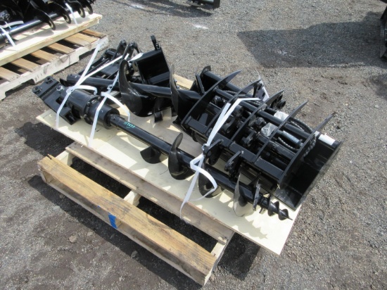 Quantity of Miva Mini Excavator Attachments