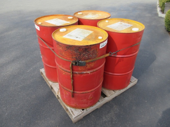 (4) Barrels Shell Omaha S2GX150 Gear Oil