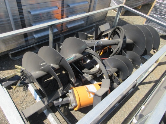 (2) Wolverine Augers