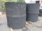 (4) SOLID WHEEL LOADER TIRES