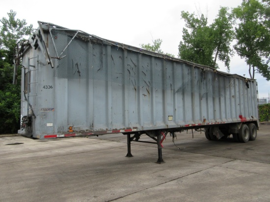 1999 FABREX 45' T/A WALKING FLOOR TRAILER