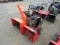 (2) SNOW BLOWERS