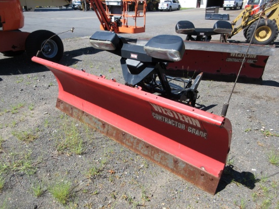 WESTERN 8' SNOW PLOW WITH BOCE