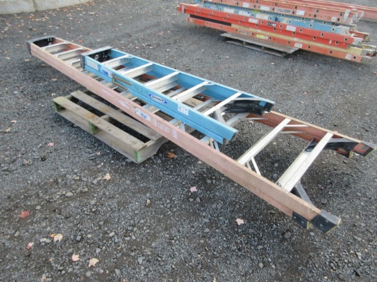 QUANTITY OF WERNER FIBERGLASS STEPLADDERS