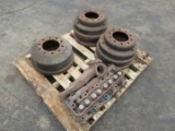 REBUILT HEAD FOR FORD 545 GAS ENGINE,