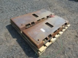 (2) BLANK QUICK TACH PLATES