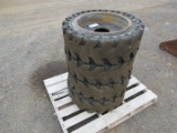 (4) 31X10-20 APERTURE SKID STEER TIRES