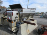 8' CURTIS STAINLESS STEEL SAND/SALT SPREADER