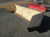 AVALANCHE 10' SNOW PUSHER WITH RUBBER EDGE