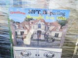 (6) 20' BI PARTING WROUGHT IRON GATE