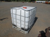 250 GALLON PLASTIC TOTE TANK
