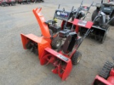 (2) SNOW BLOWERS