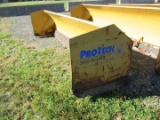 PROTECH SP12B SNOW PUSHER WITH RUBBER EDGE