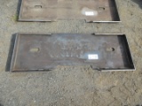BLANK QUICK TACH PLATE