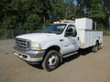 2002 FORD F-550 S/A SERVICE TRUCK