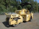 2018 SAKAI GW751 PNEUMATIC VIBRATORY COMPACTOR