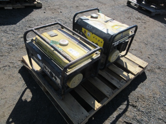 (2) PORTABLE GENERATORS