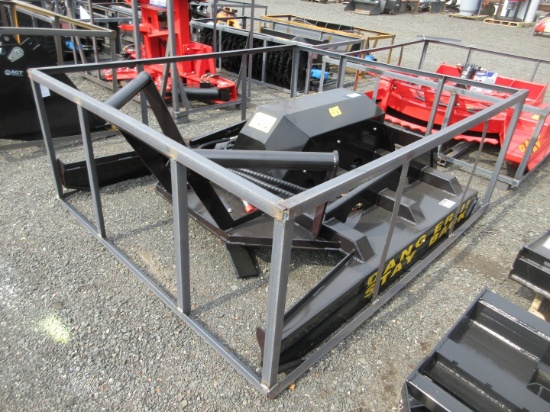 TOPCAT 72" BRUSH MOWER WITH PUSH BAR