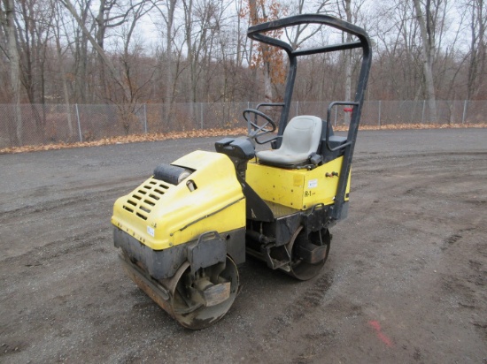 WACKER RD11A DOUBLE DRUM VIBRATORY ROLLER