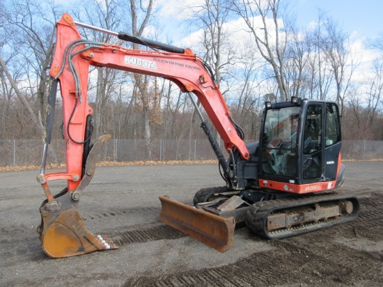 2015 KUBOTA KX080-4 HYDRAULIC EXCAVATOR