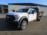 2019 FORD F550XL S/A DUMP TRUCK