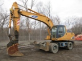 1999 SAMSUNG SE170W-3 RUBBER TIRE EXCAVATOR