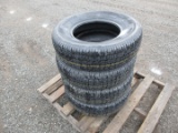 (4) ST225/75R15 TRAILER TIRES