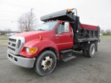 2005 FORD F650XLT S/A DUMP TRUCK