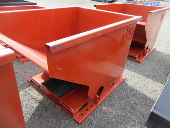2 YARD SELF DUMPING TRASH HOPPER