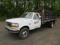 1996 FORD F-SUPER DUTY S/A FLATBED TRUCK
